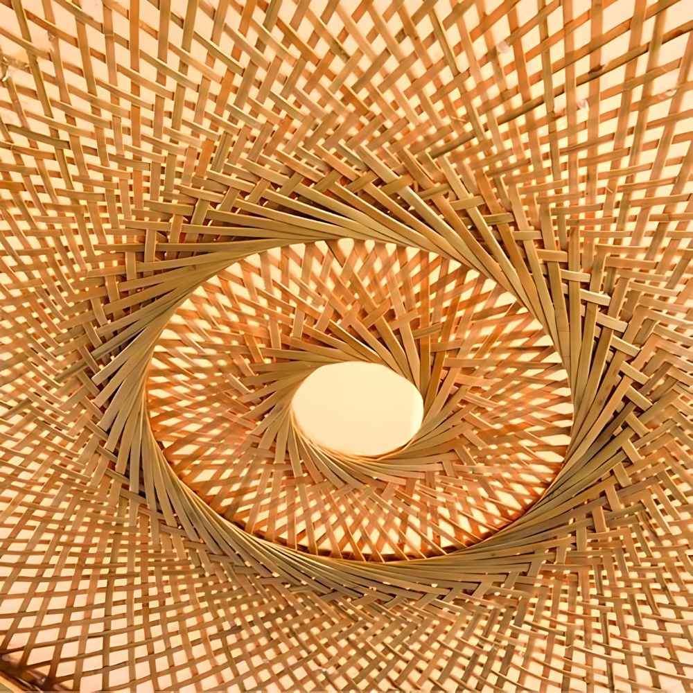 Bamboo Serenity – Natural Bamboo Pendant Light 5