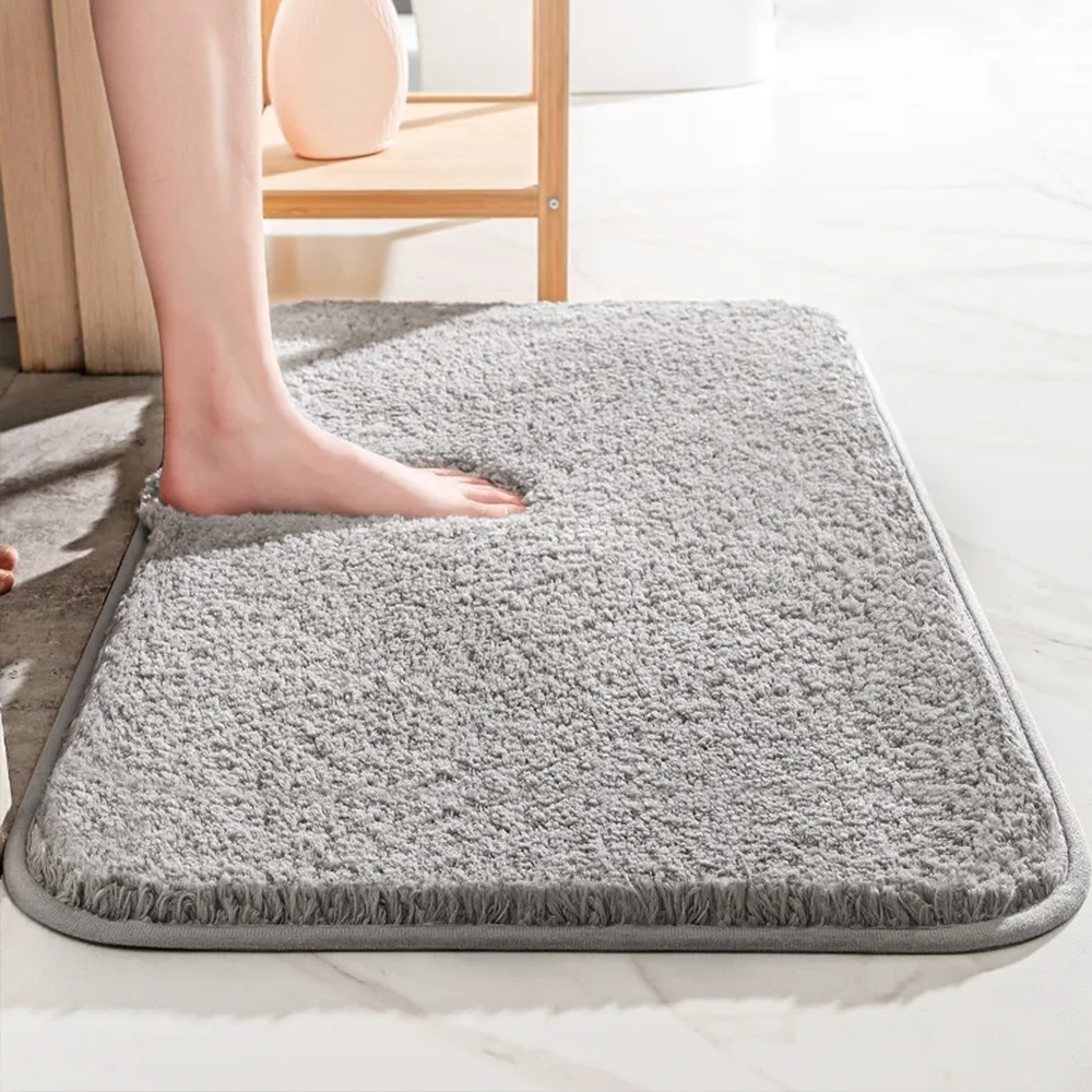 Bath Mat Extra Soft Non Slip Microfibre 0