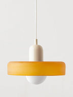Bauhaus Colored Glass Pendant Light – Modern Artistic Glass Hanging Light