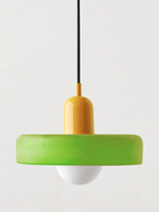 Bauhaus Colored Glass Pendant Light – Modern Artistic Glass Hanging Light