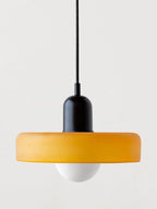 Bauhaus Colored Glass Pendant Light – Modern Artistic Glass Hanging Light