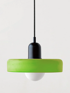 Bauhaus Colored Glass Pendant Light – Modern Artistic Glass Hanging Light