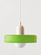 Bauhaus Colored Glass Pendant Light – Modern Artistic Glass Hanging Light