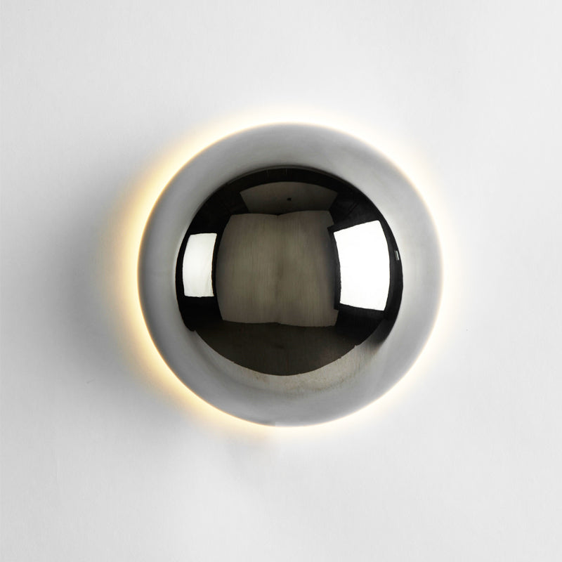 Bauhaus Iron & Glass Wall Sconce – Round Design Wall Lighting 7