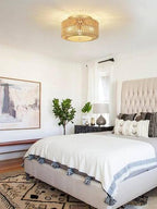 Bohemian Chic – Handcrafted Metal Ceiling Light