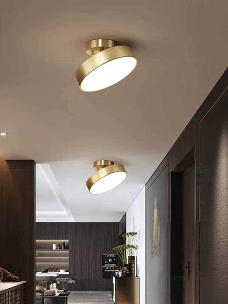 Céleste – Modern Brass Pendant Light for Kitchen Island