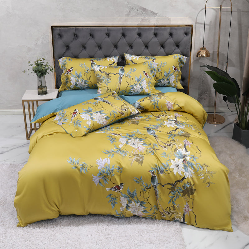 Claudiette – 500TC Egyptian Cotton King Size Duvet Cover Set 8