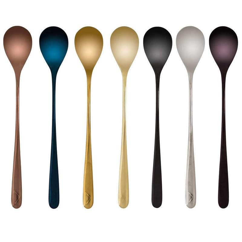 Dubai – Colorful Stainless Steel Dessert Spoon 5