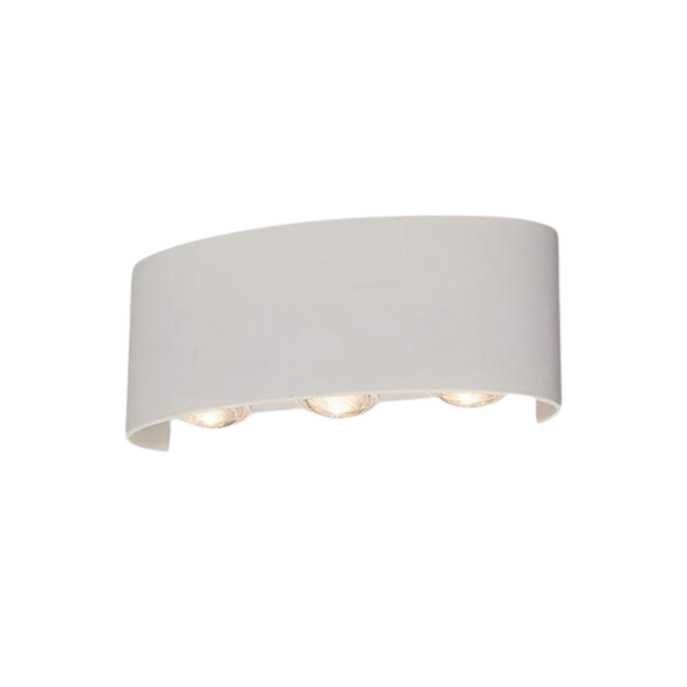 Éclat du Crépuscule – Matte Black Modern Outdoor Wall Lamp 0
