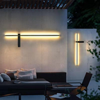 Elegant Outdoor Column Wall Light – Weather-Resistant PC LED Design 2