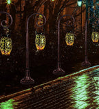 Elegant Solar Lantern – Weather-Resistant Outdoor Lantern Light 4