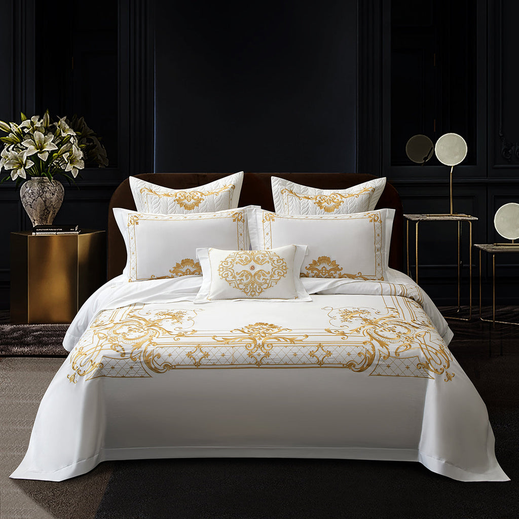 Elizabeth – 1000TC Egyptian Cotton King Size Duvet Cover Set 0