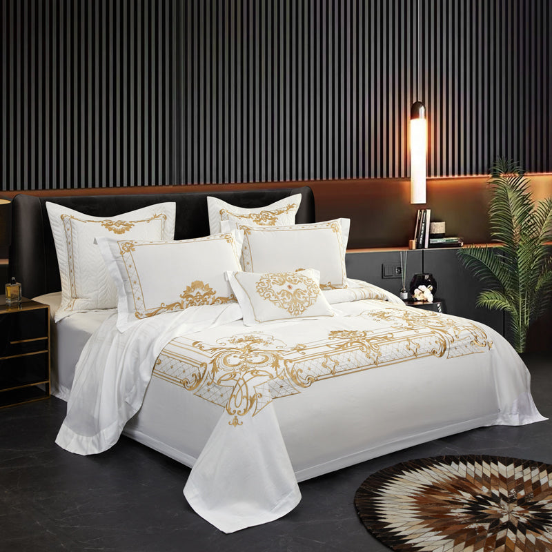 Elizabeth – 1000TC Egyptian Cotton King Size Duvet Cover Set 1