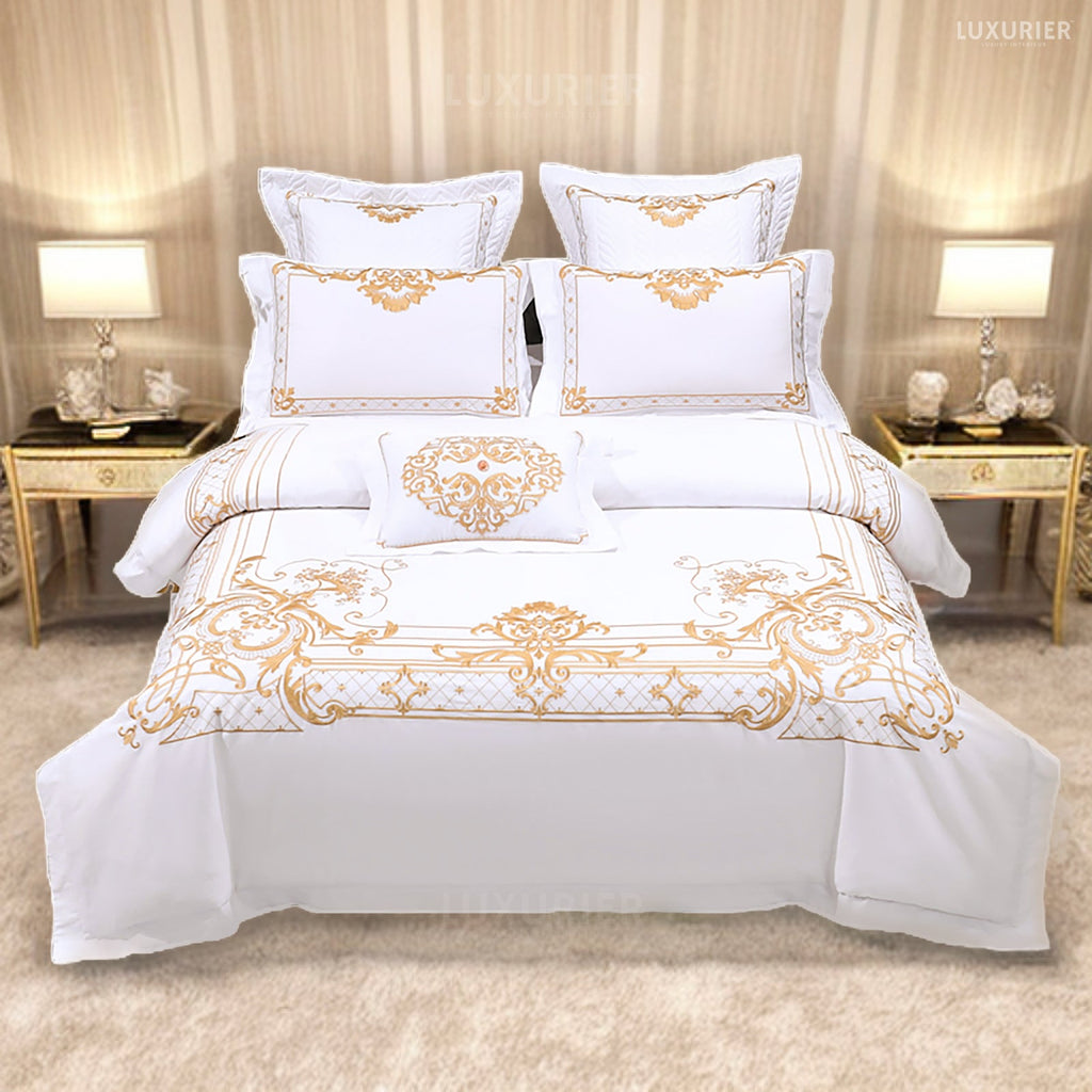 Elizabeth – 1000TC Egyptian Cotton King Size Duvet Cover Set 3