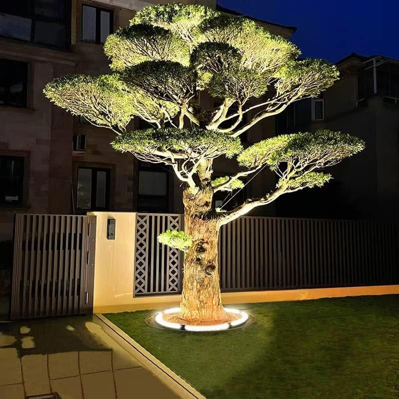 Enchanted Tree – Aluminum And Glass Landscape Lighting 1