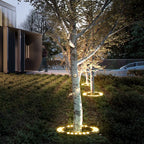 Enchanted Tree – Aluminum And Glass Landscape Lighting 2
