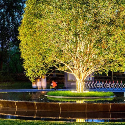 Enchanted Tree – Aluminum And Glass Landscape Lighting 7