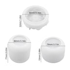 Floral Candle Cup Silicone Mold 5