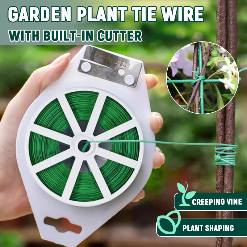 🌿 Garden Plant Tie Wire with Built-in Cutter – Flexible & Versatile! 1