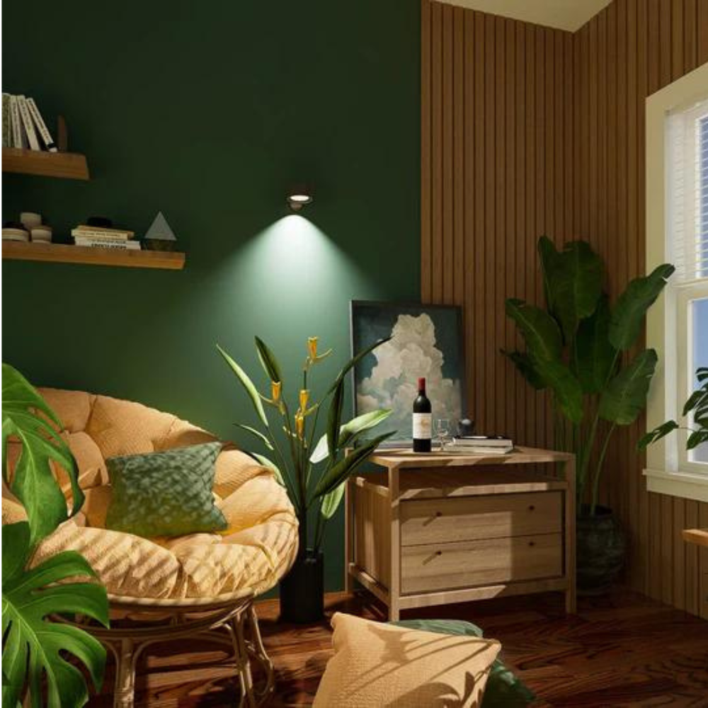 Illumination Élancée – Matte Black LED Table Lamp 4