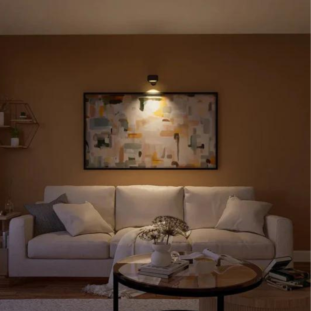 Illumination Élancée – Matte Black LED Table Lamp 5