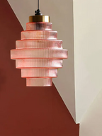 L'Éclat de Carafe – Glass and Brass Pendant Light