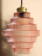 L'Éclat de Carafe – Glass and Brass Pendant Light