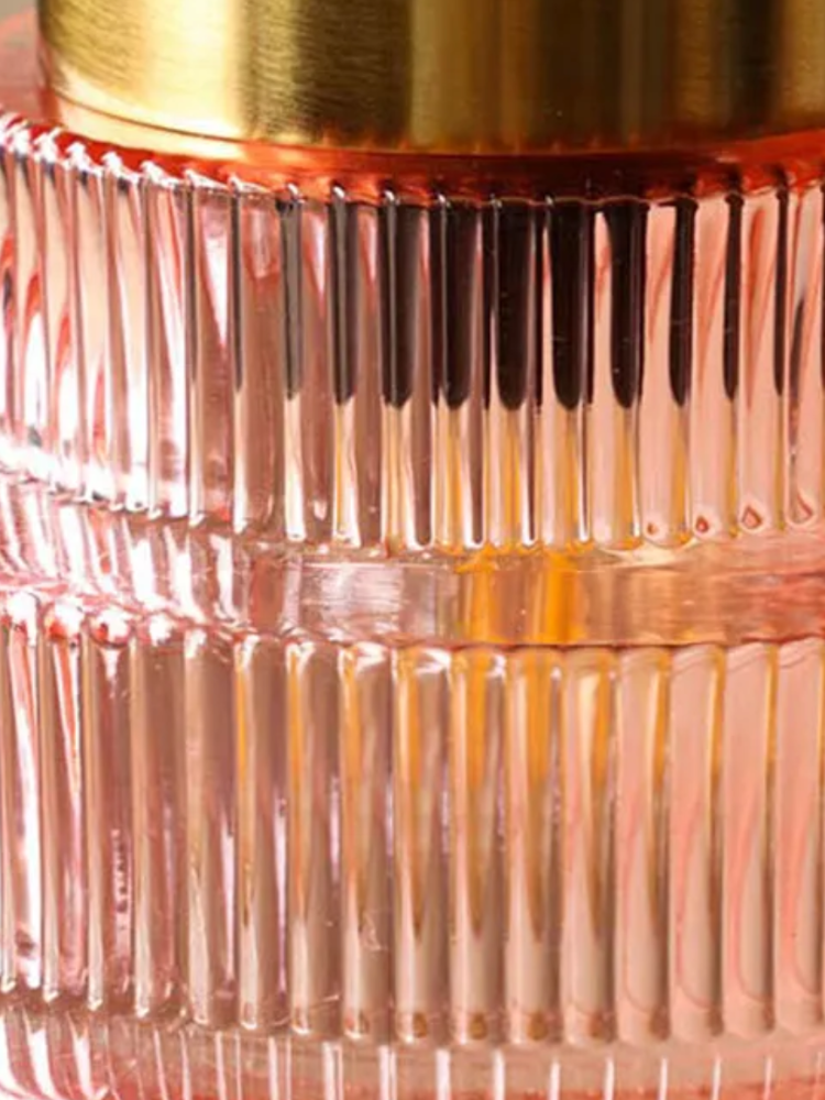 L'Éclat de Carafe – Glass and Brass Pendant Light