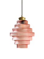 L'Éclat de Carafe – Glass and Brass Pendant Light