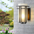 Linden – Iron And Glass Outdoor Wall Lantern 2