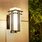 Linden – Iron And Glass Outdoor Wall Lantern 5