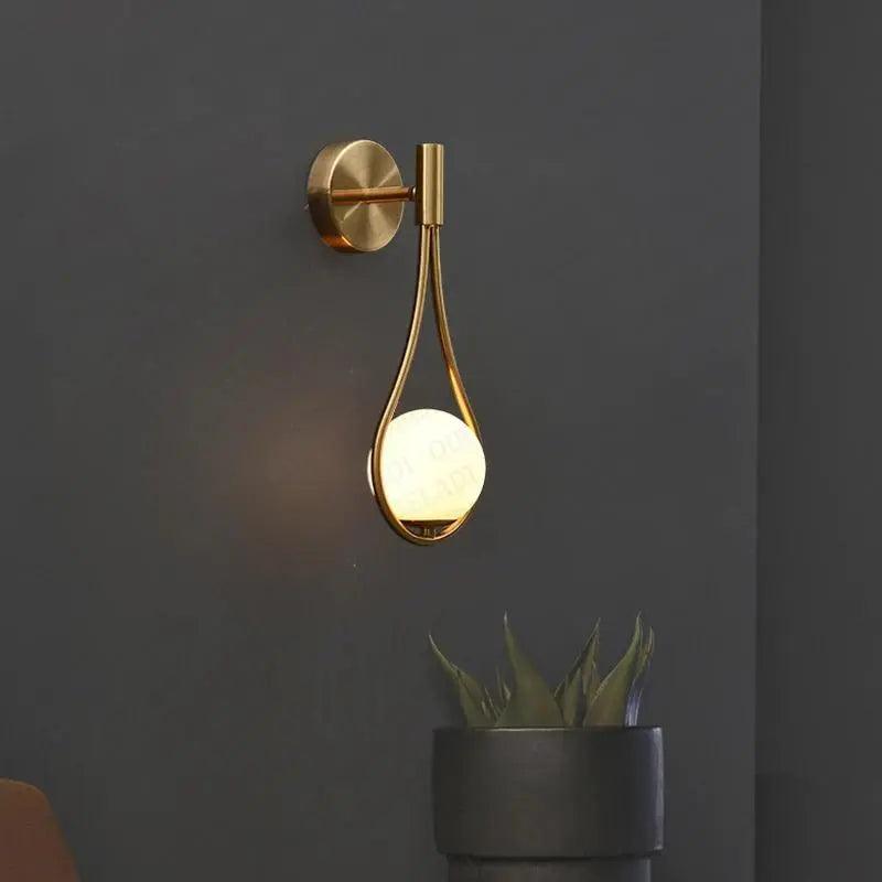 Livi – Iron & Glass Modern Nordic Wall Lamp 5