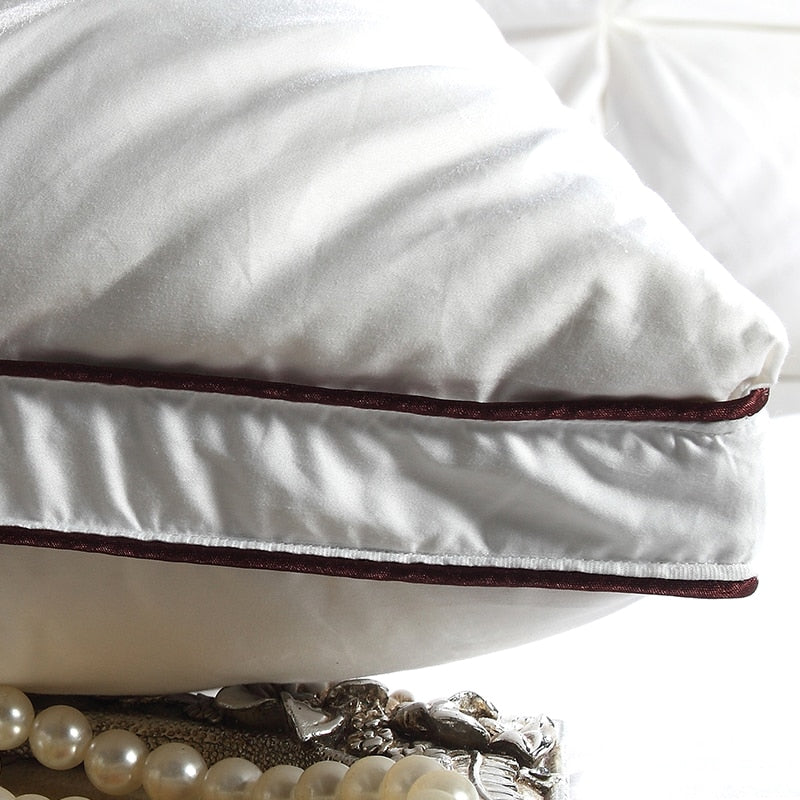 Luxe Goose Down Pillow – 600TC Cotton Cover 1
