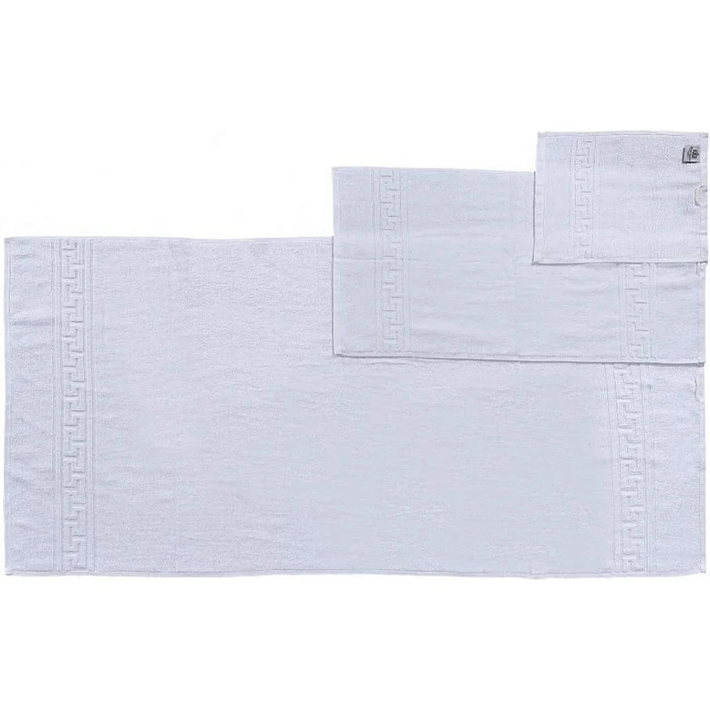 Luxurious Egyptian Cotton White Towels - 600 GSM - Set of 8 1