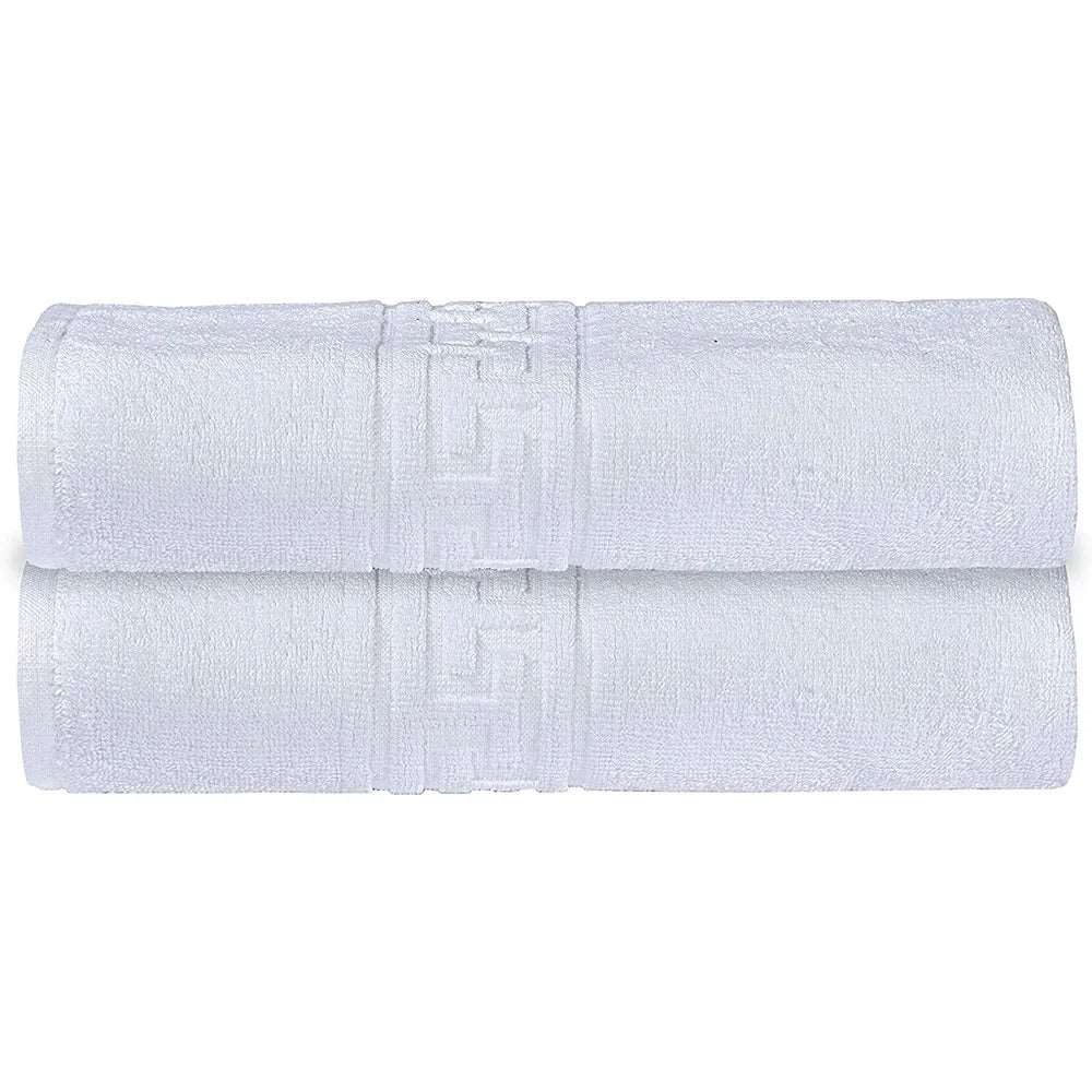 Luxurious Egyptian Cotton White Towels - 600 GSM - Set of 8 5