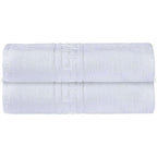 Luxurious Egyptian Cotton White Towels - 600 GSM - Set of 8 5