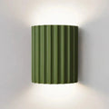 Macaron – Resin Wall Lamp with Ruffled Shade Design 0