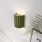 Macaron – Resin Wall Lamp with Ruffled Shade Design 7