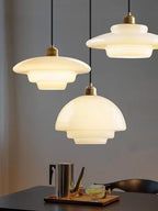 Milano Frosted Glass Pendant Light