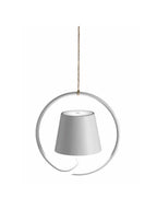 Modern Rechargeable LED Pendant Light – Aluminum and Polycarbonate Design