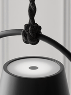 Modern Rechargeable LED Pendant Light – Aluminum and Polycarbonate Design