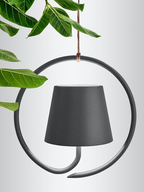 Modern Rechargeable LED Pendant Light – Aluminum and Polycarbonate Design