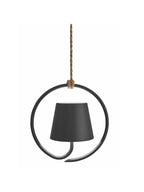 Modern Rechargeable LED Pendant Light – Aluminum and Polycarbonate Design