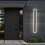 Modern Acrylic Outdoor Wall Light – Aluminum & Iron Finish 2