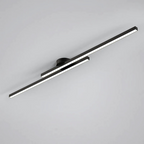 Modern Brushed Aluminum Flush Mount Ceiling Light Fixture 0