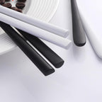 Modern Korean Design – Mirror Finish Stainless Steel Chopsticks 2