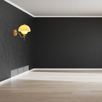 Modern Mushroom Design – Matte Metal Table Lamp 4