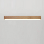 Modern Wood-Effect LED Ceiling Light Fixture – Aluminum & Wood Texture Finish 2