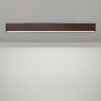 Modern Wood-Effect LED Ceiling Light Fixture – Aluminum & Wood Texture Finish 8