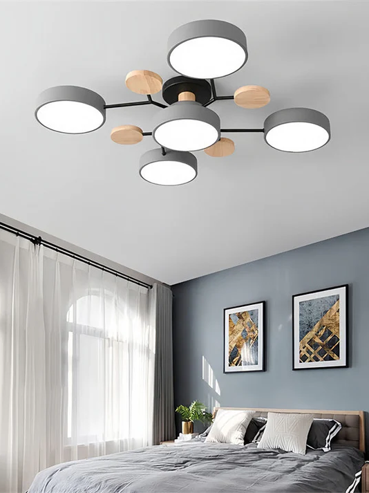 Nordic Branched Disc LED Ceiling Light